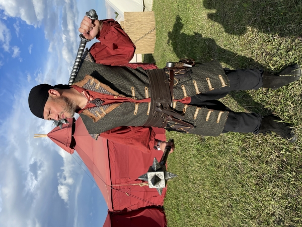 Gothic Weste Mantel Jacke Lang Wolle Larp Mittelalter Anfertigung Köln Braun